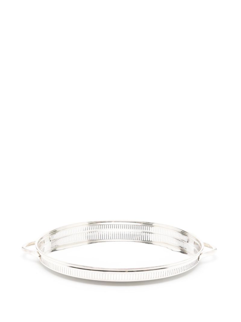 Silver-tone Rochester Stainless-steel Tray Plate (41cm)