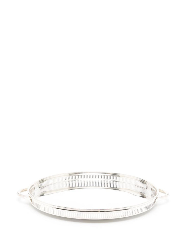 Silver-tone Rochester Stainless-steel Tray Plate (41cm)