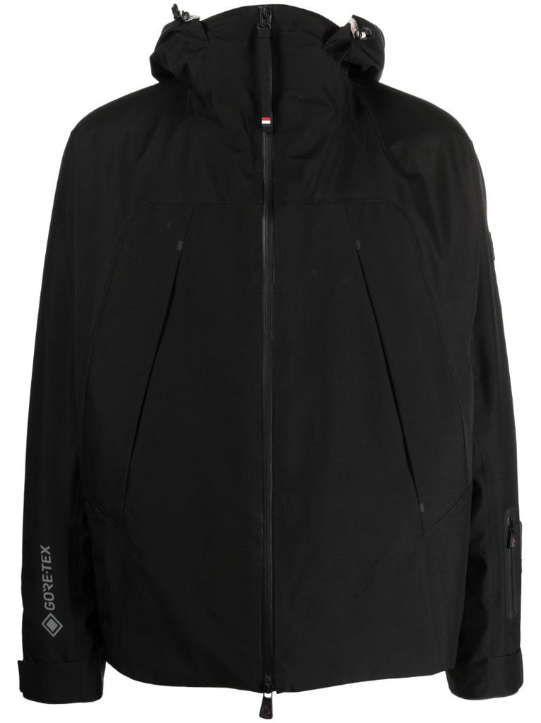 Black Lapaz Hooded Ski Jacket