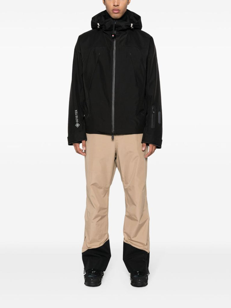 Black Lapaz Hooded Ski Jacket