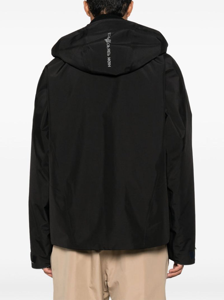 Black Lapaz Hooded Ski Jacket