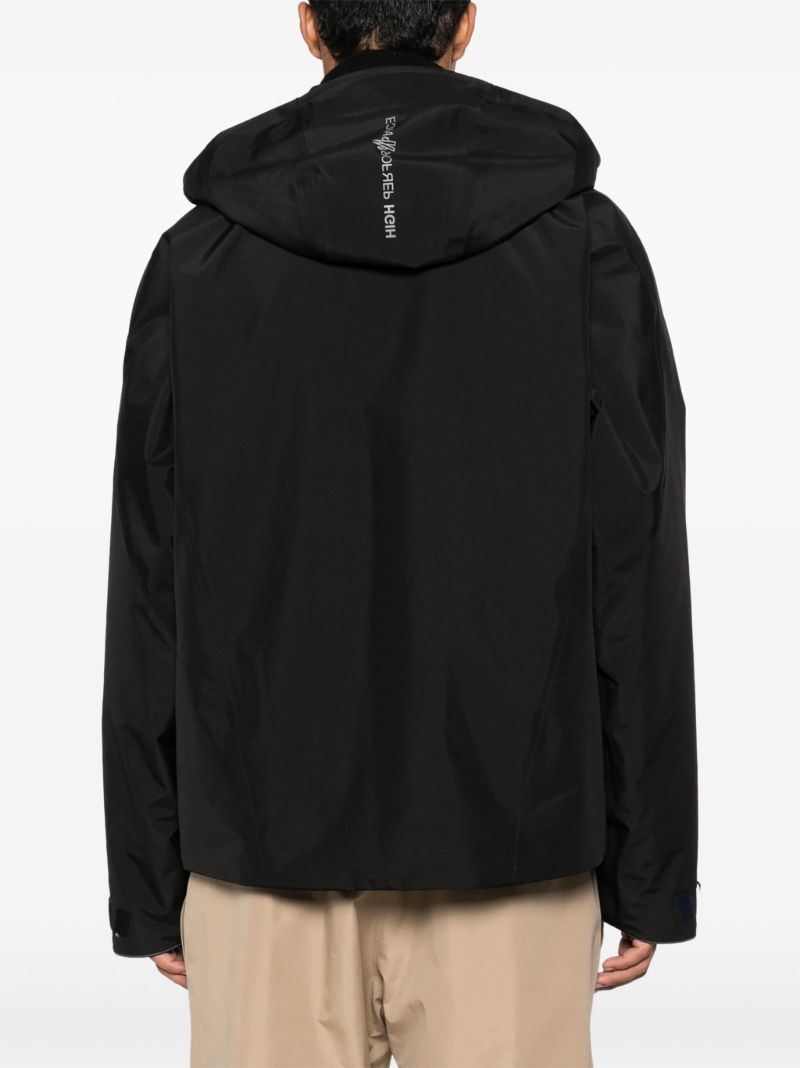 Black Lapaz Hooded Ski Jacket