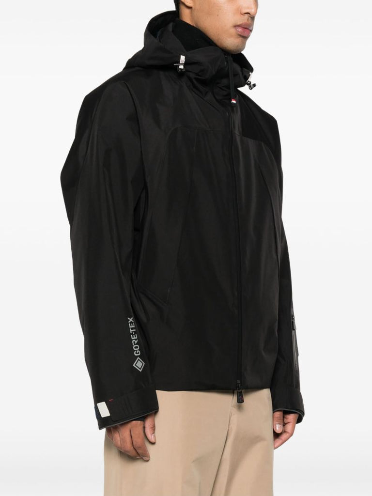 Black Lapaz Hooded Ski Jacket