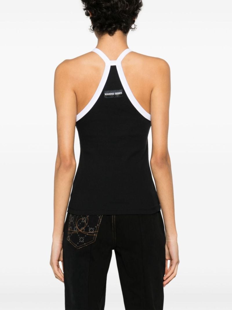 Black Crescent Moon Organic Cotton Top