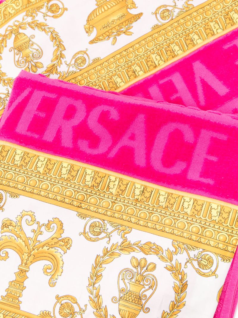 Pink I Love Baroque Towel Set