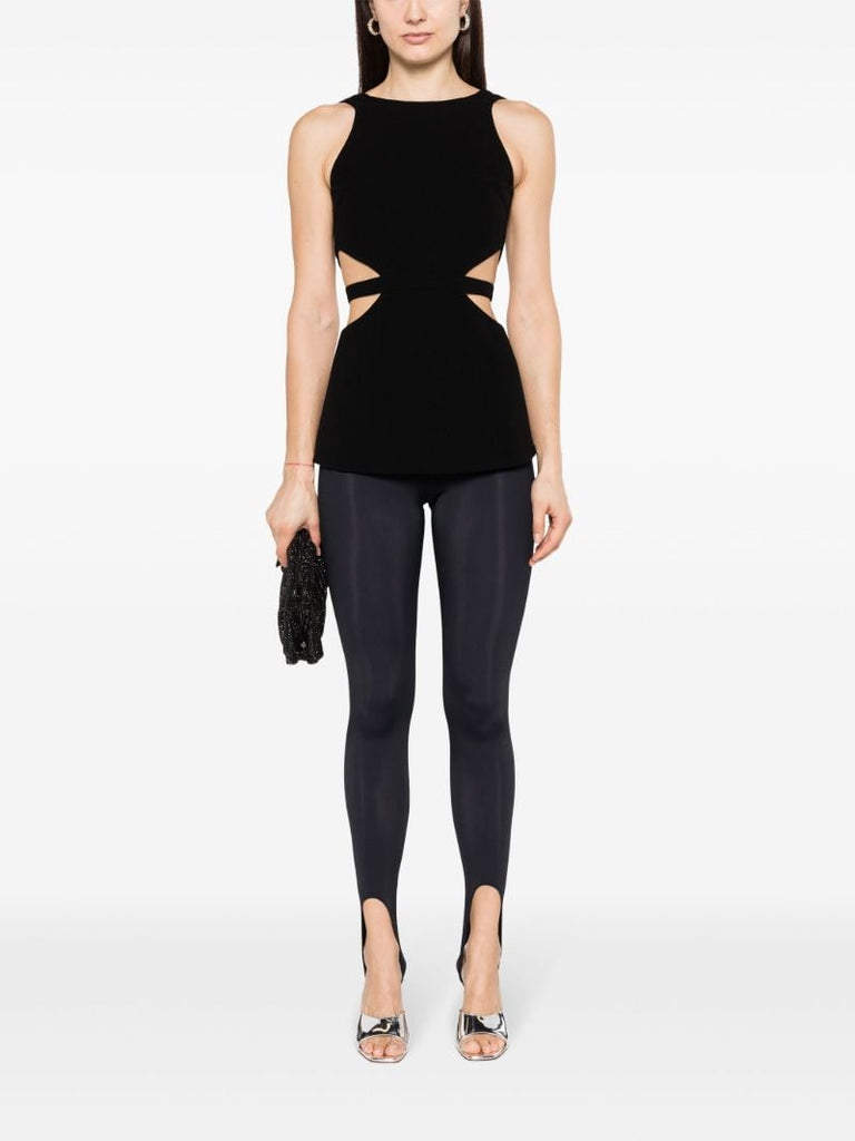 Black New Holly Stirrup Leggings