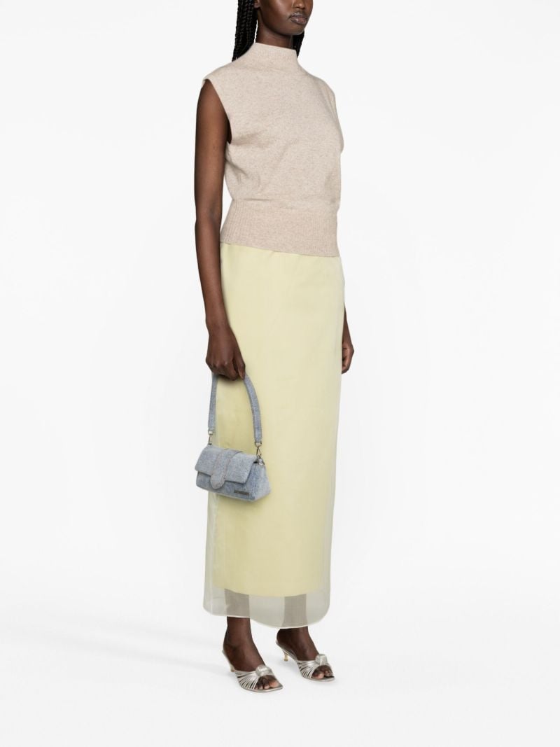 Neutral Arco Cashmere Sweater