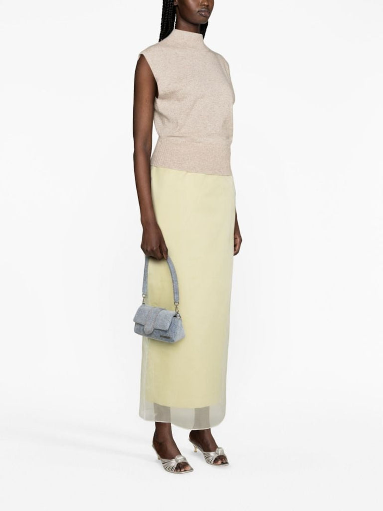 Neutral Arco Cashmere Sweater