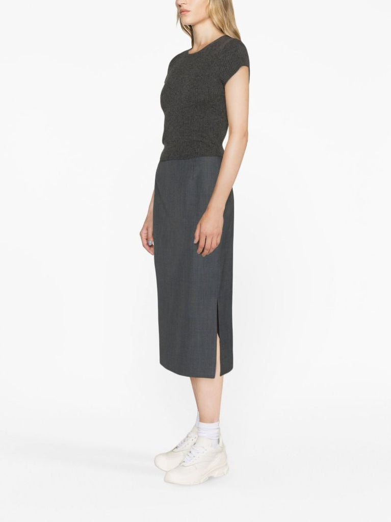 Grey Teo Cashmere T-shirt