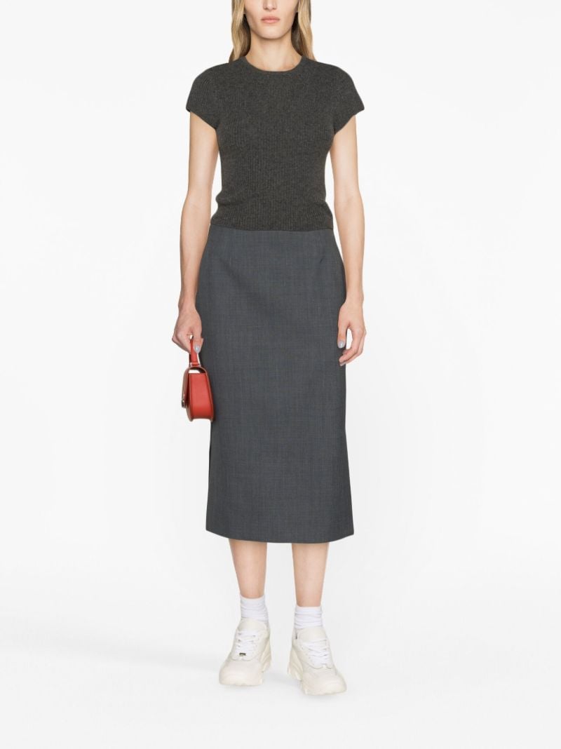 Grey Teo Cashmere T-shirt