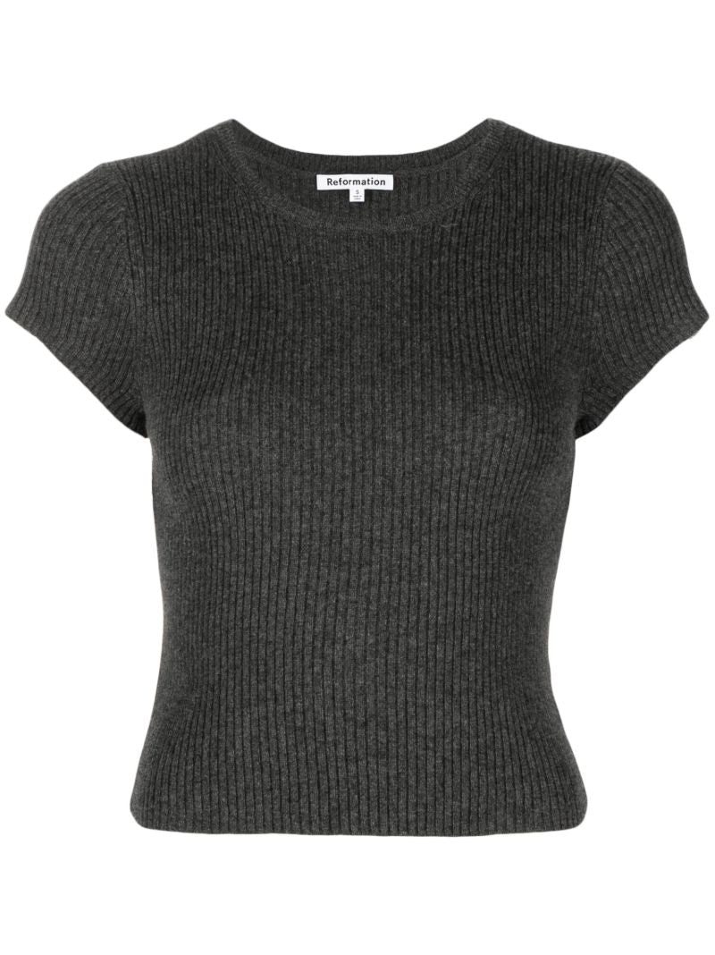 Grey Teo Cashmere T-shirt