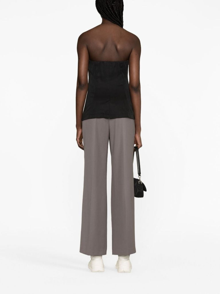 Black Tonya Strapless Top