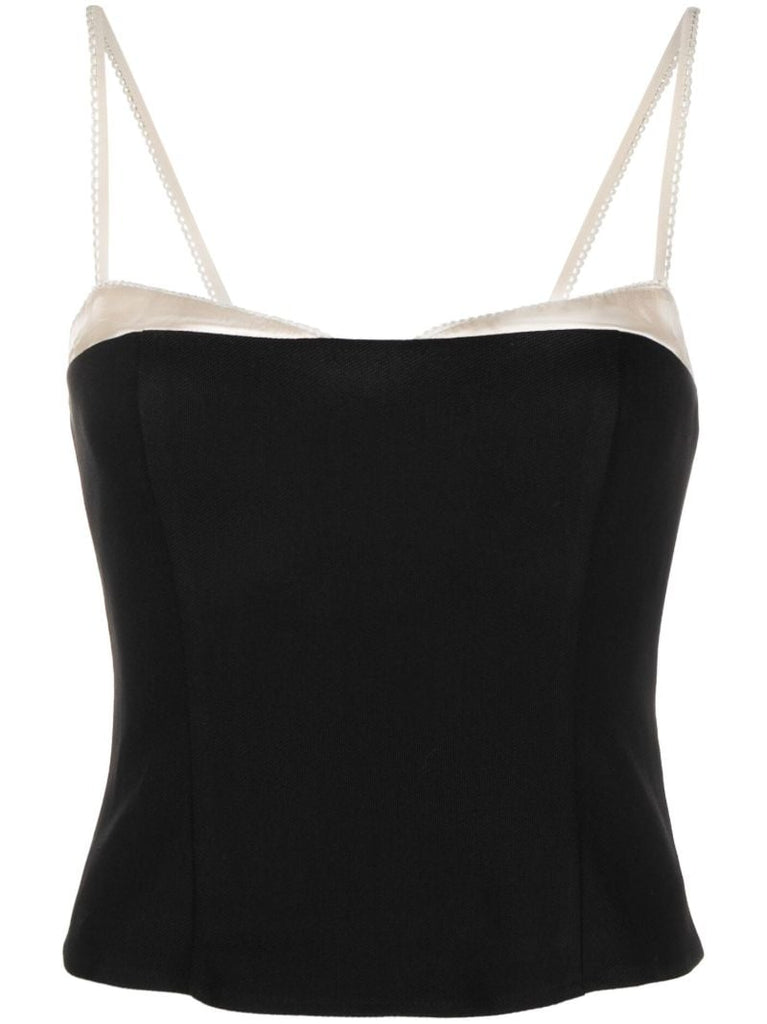 Black Melanie Camisole Top