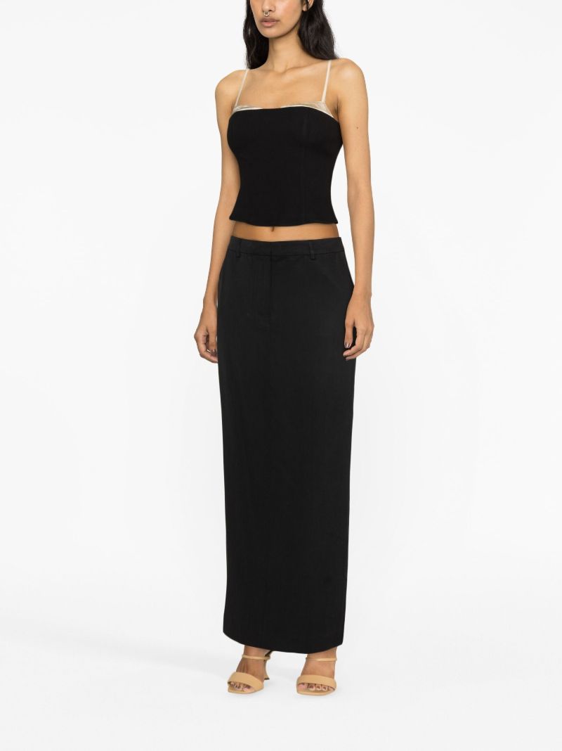 Black Melanie Camisole Top