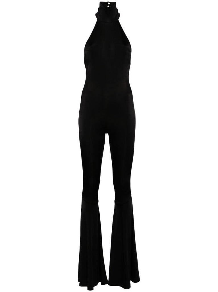 Black Priscilla Flared Jumpsuit