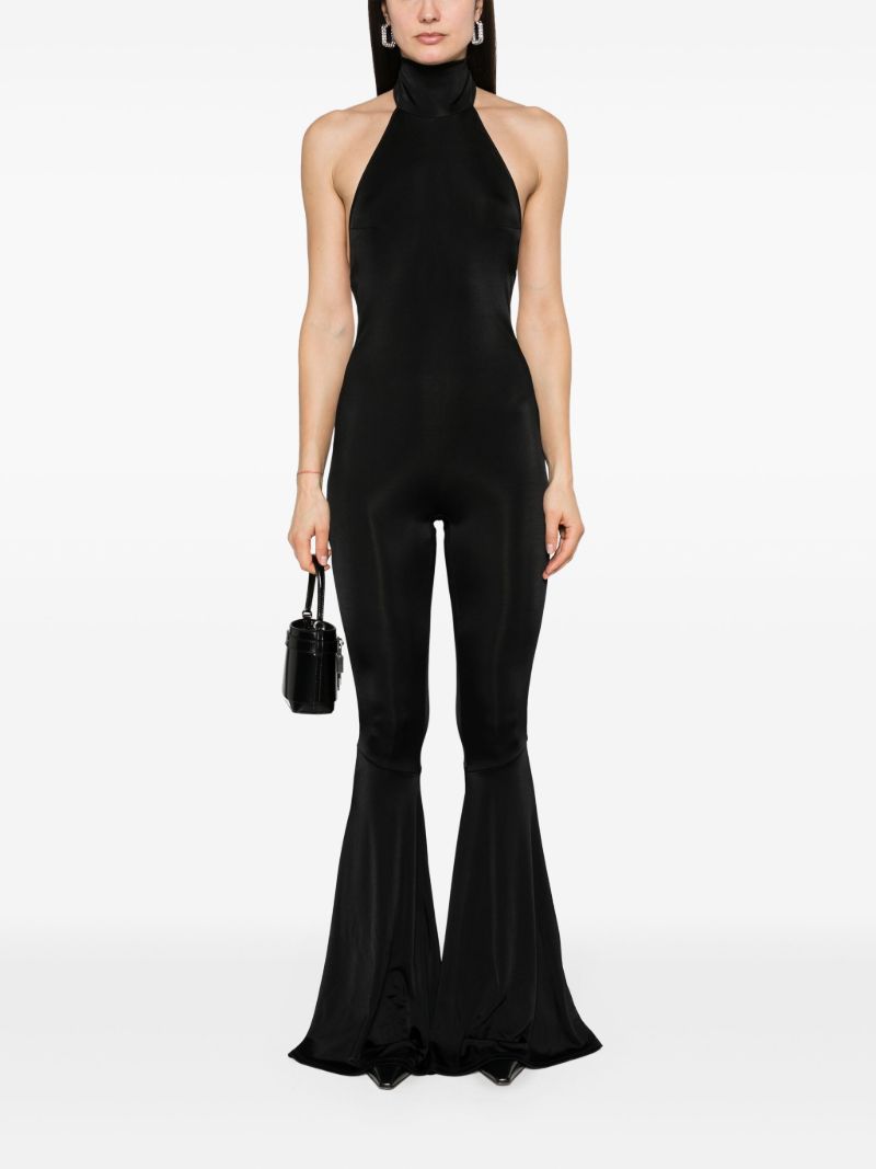 Black Priscilla Flared Jumpsuit