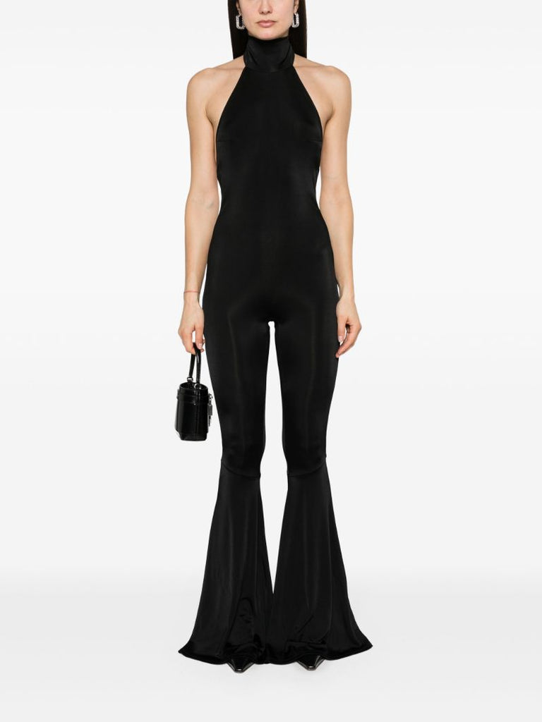 Black Priscilla Flared Jumpsuit