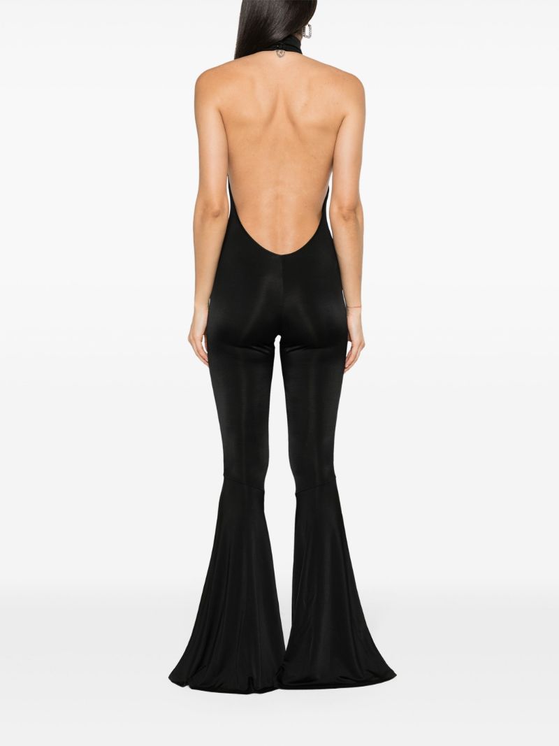 Black Priscilla Flared Jumpsuit