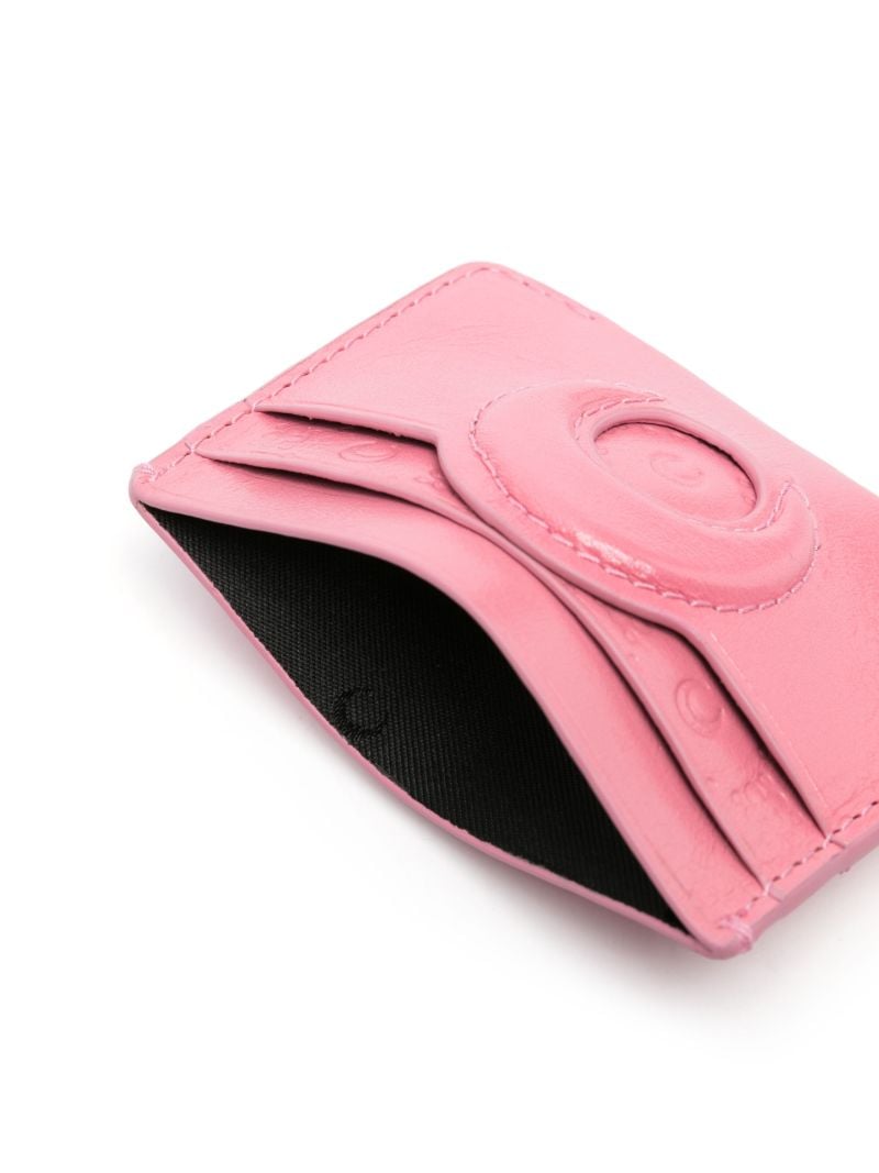 Pink Moon-embossed Cardholder