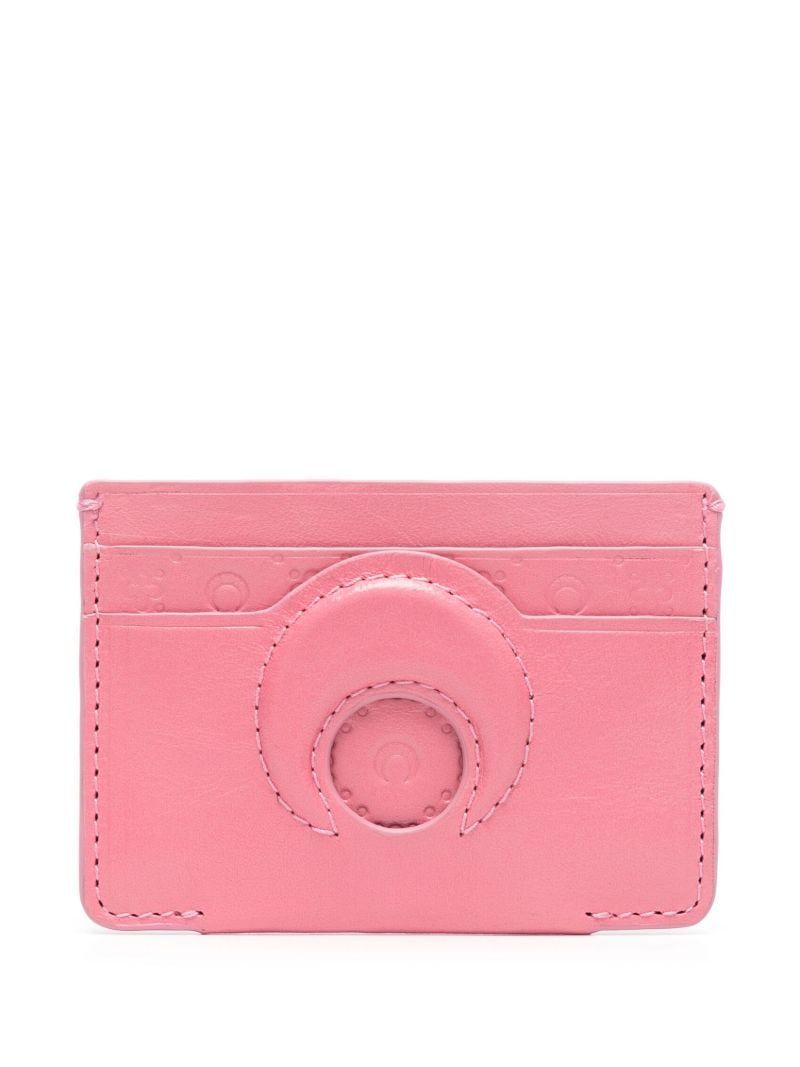Pink Moon-embossed Cardholder