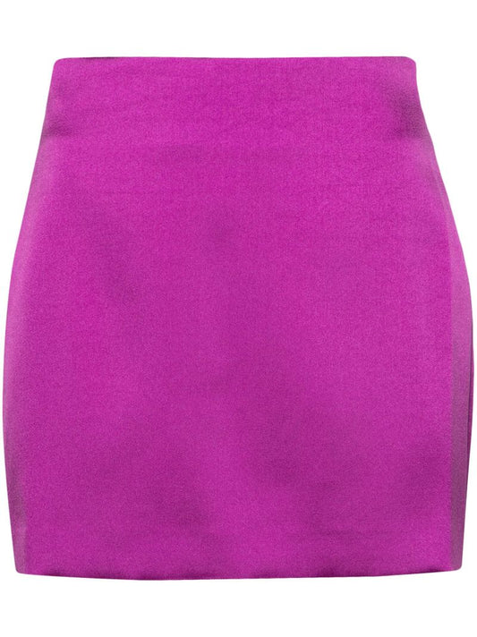 Purple Nerea Tailored Miniskirt