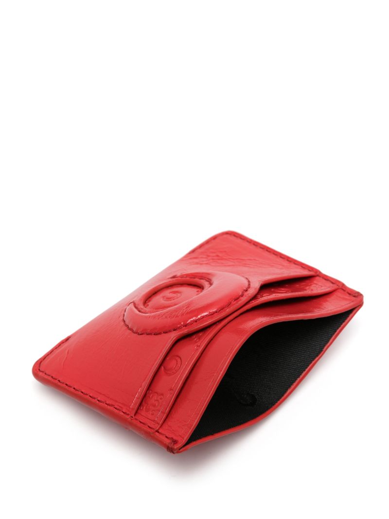 Red Moon-embossed Cardholder
