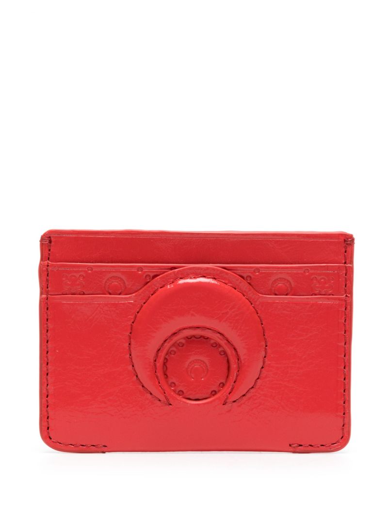 Red Moon-embossed Cardholder
