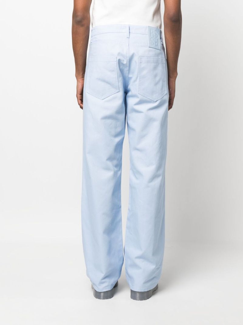 Blue Wide Leg Jeans