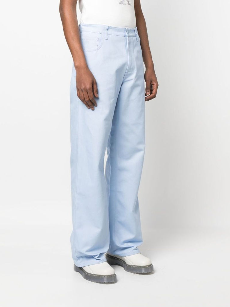 Blue Wide Leg Jeans