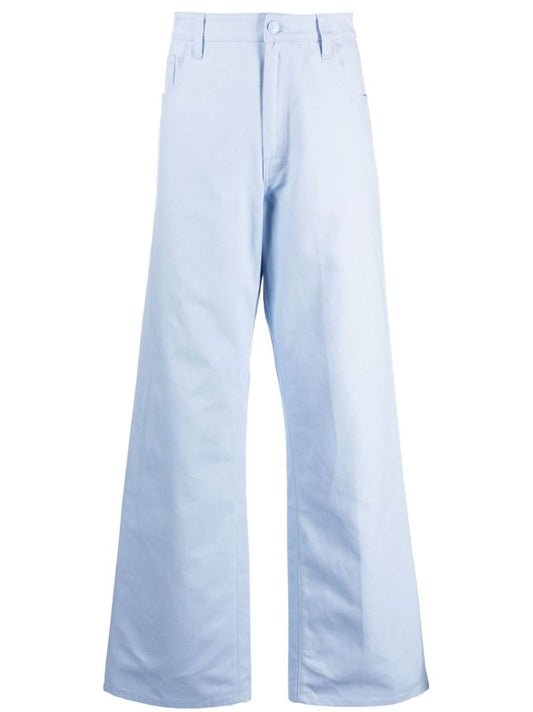 Blue Wide Leg Jeans
