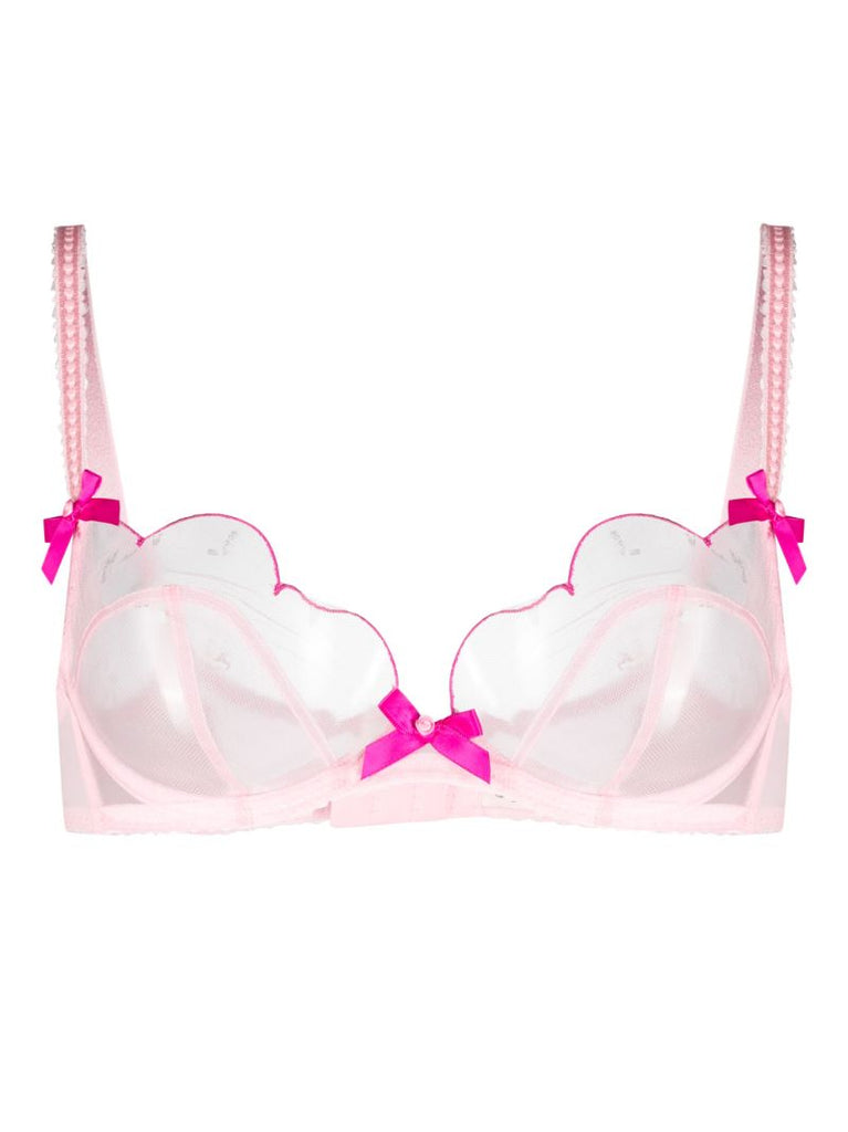Pink Lorna Sheer Bra