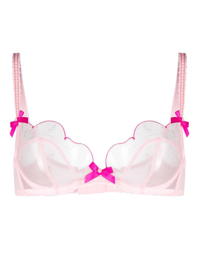 Pink Lorna Sheer Bra