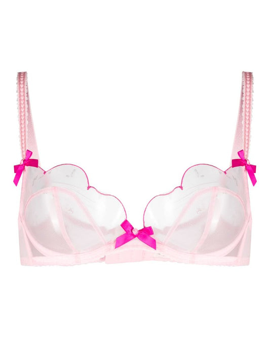 Pink Lorna Sheer Bra