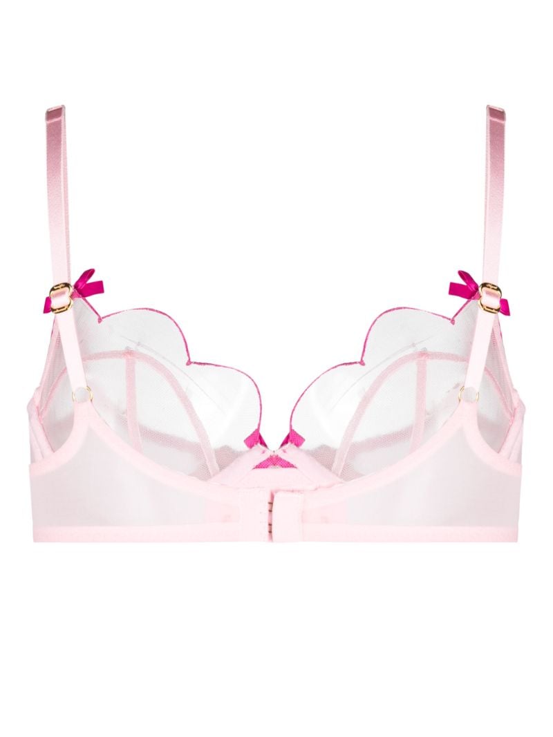 Pink Lorna Sheer Bra