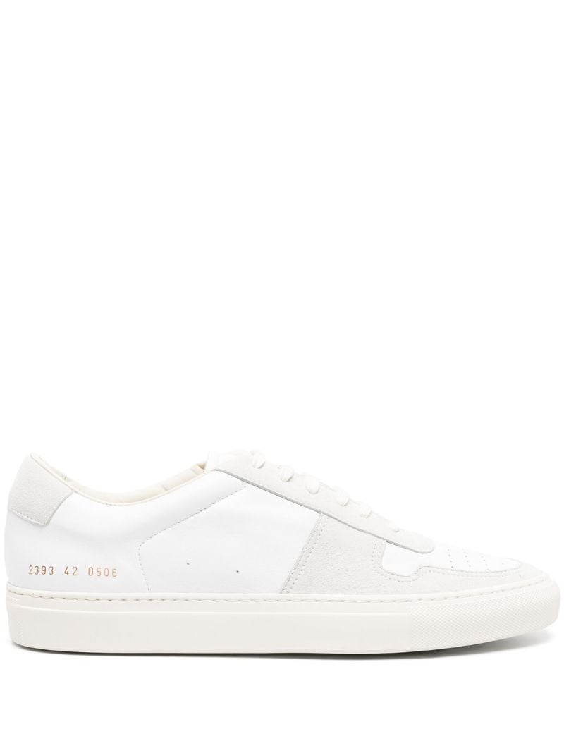 White Bball Low-top Sneakers