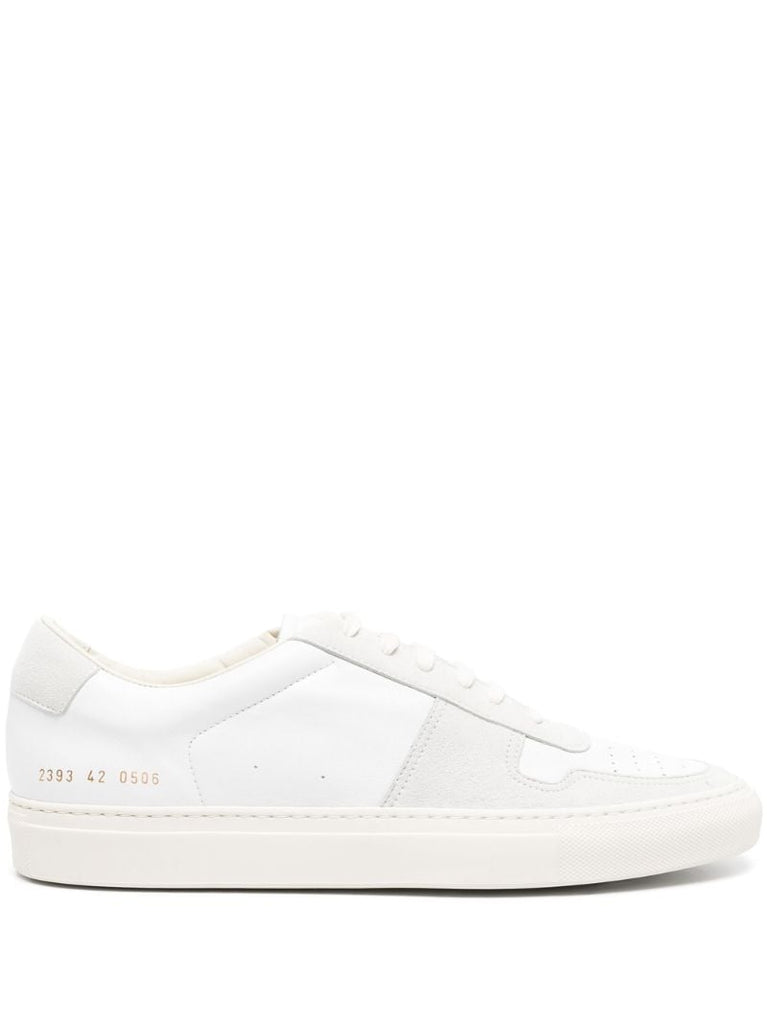 White Bball Low-top Sneakers