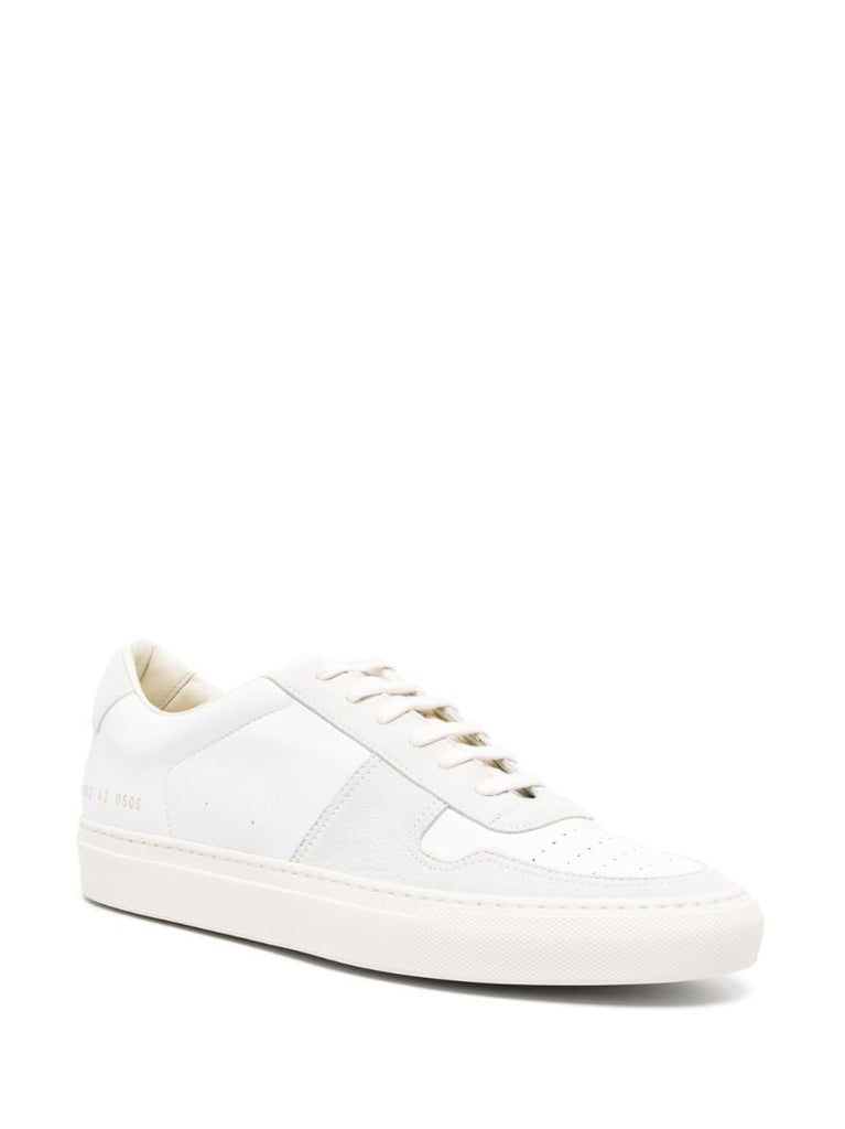 White Bball Low-top Sneakers