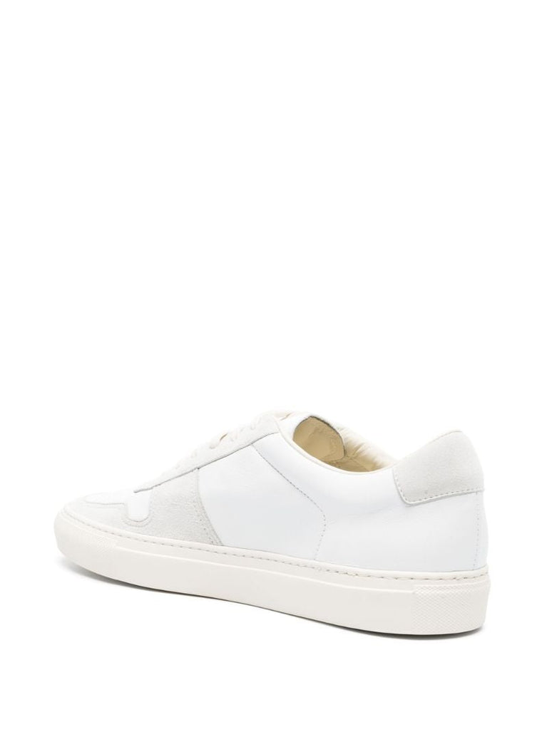 White Bball Low-top Sneakers