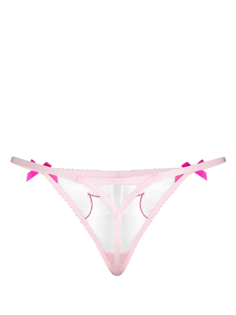 Pink Lorna Sheer Thong