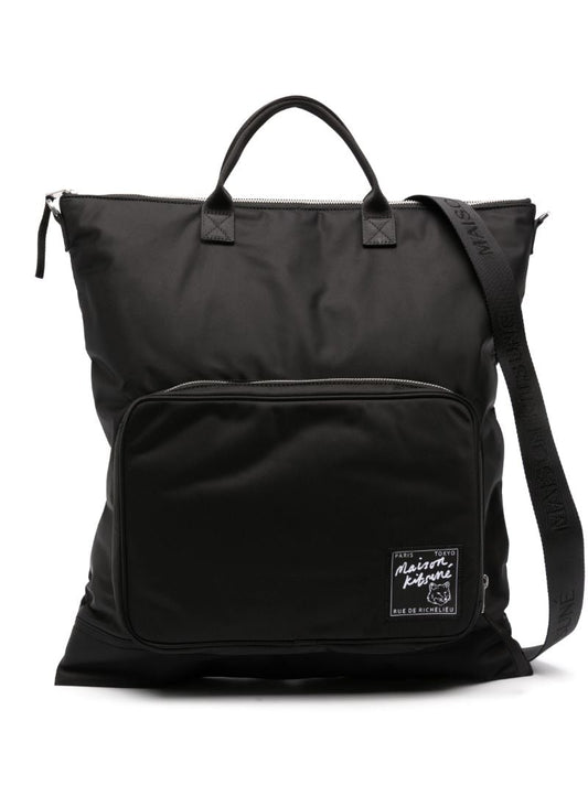 Black Helmet Tote Bag