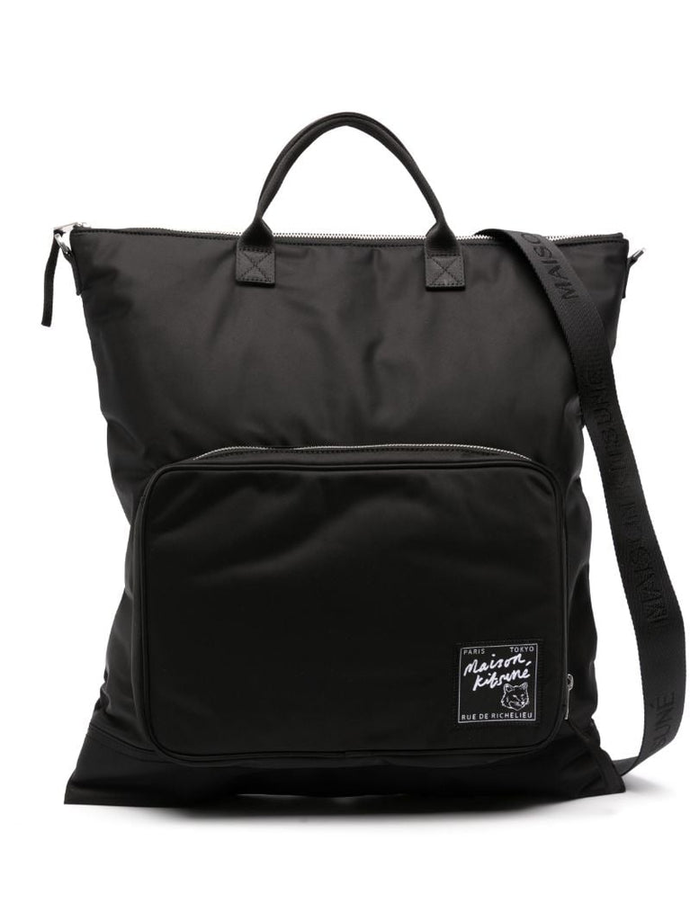 Black Helmet Tote Bag