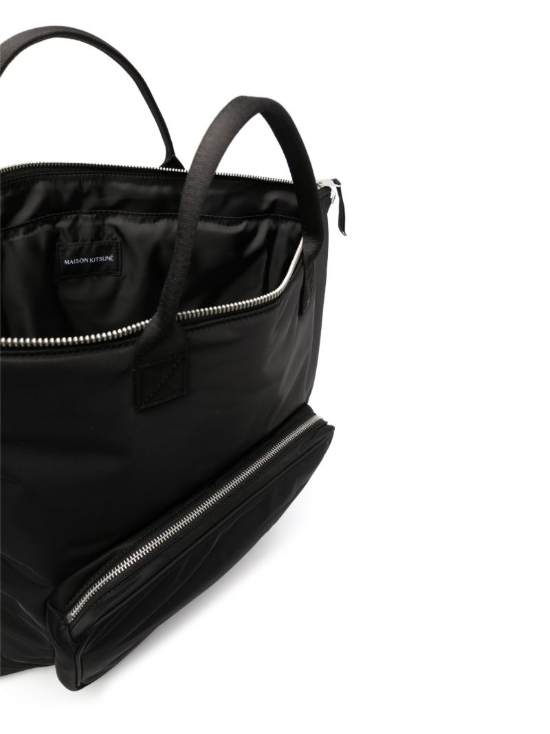 Black Helmet Tote Bag