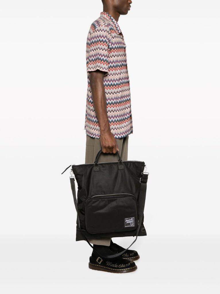 Black Helmet Tote Bag