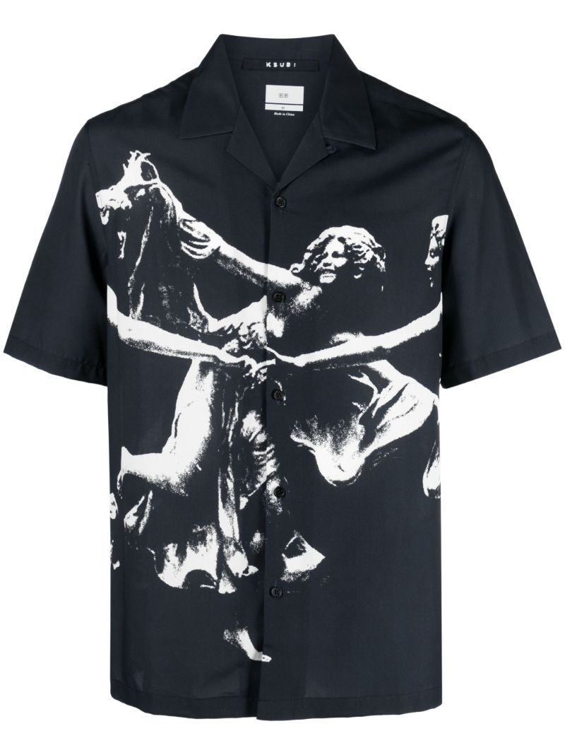 Black Dancers Resort Short-sleeve Shirt