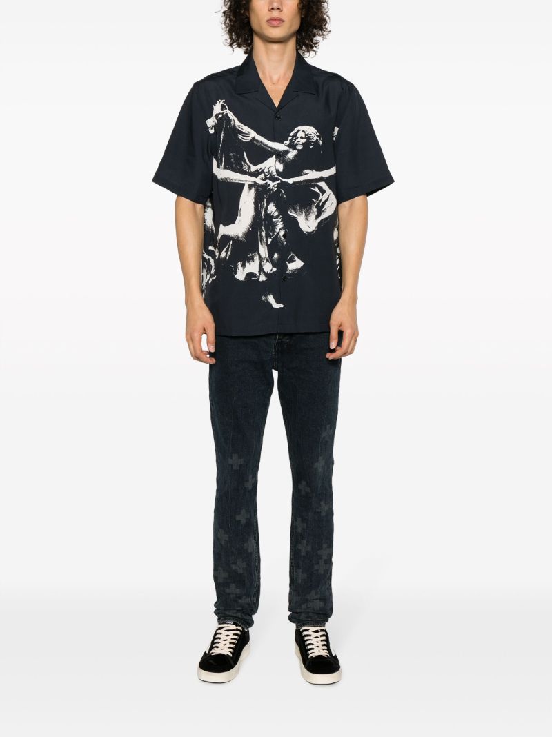 Black Dancers Resort Short-sleeve Shirt