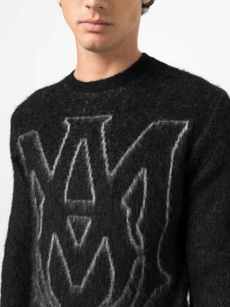 X Browns Black Records Logo Sweater