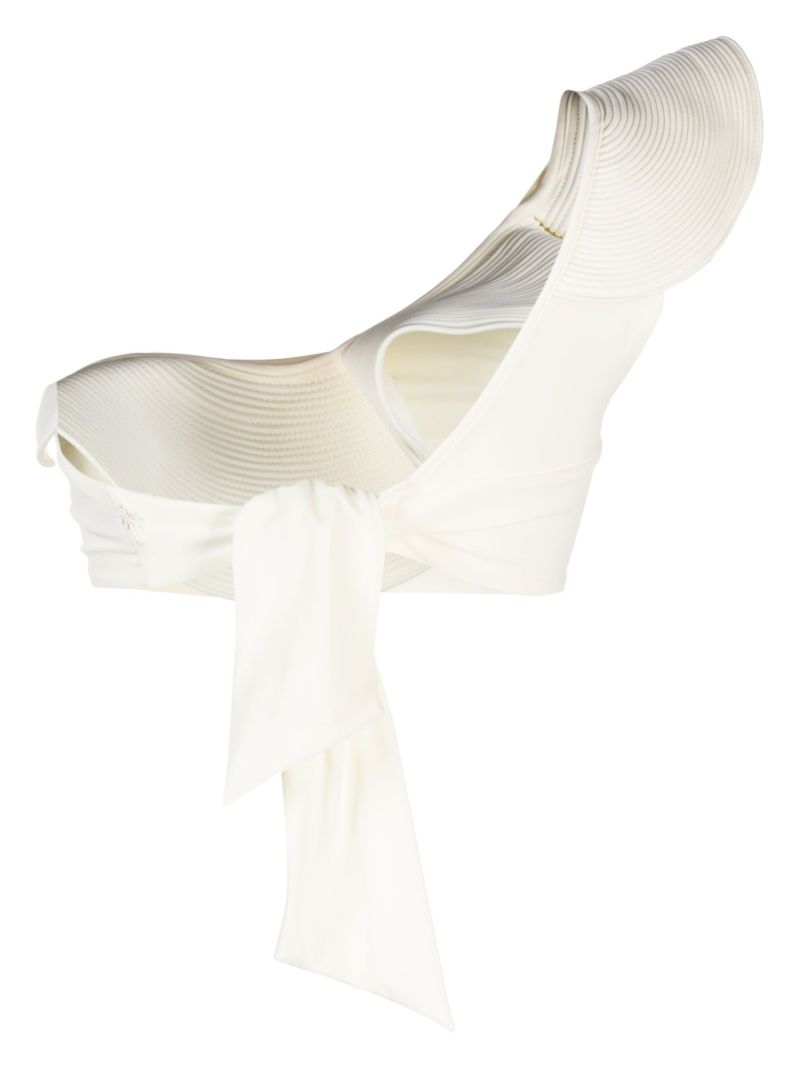 White Marine Tradition Bikini Top