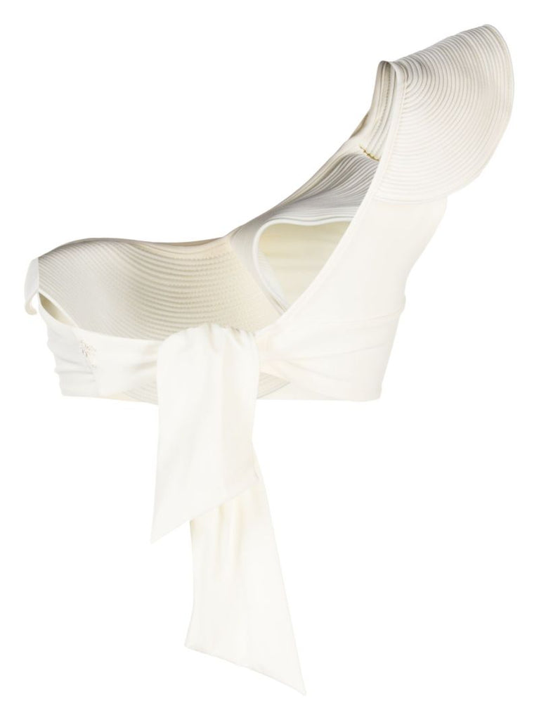 White Marine Tradition Bikini Top