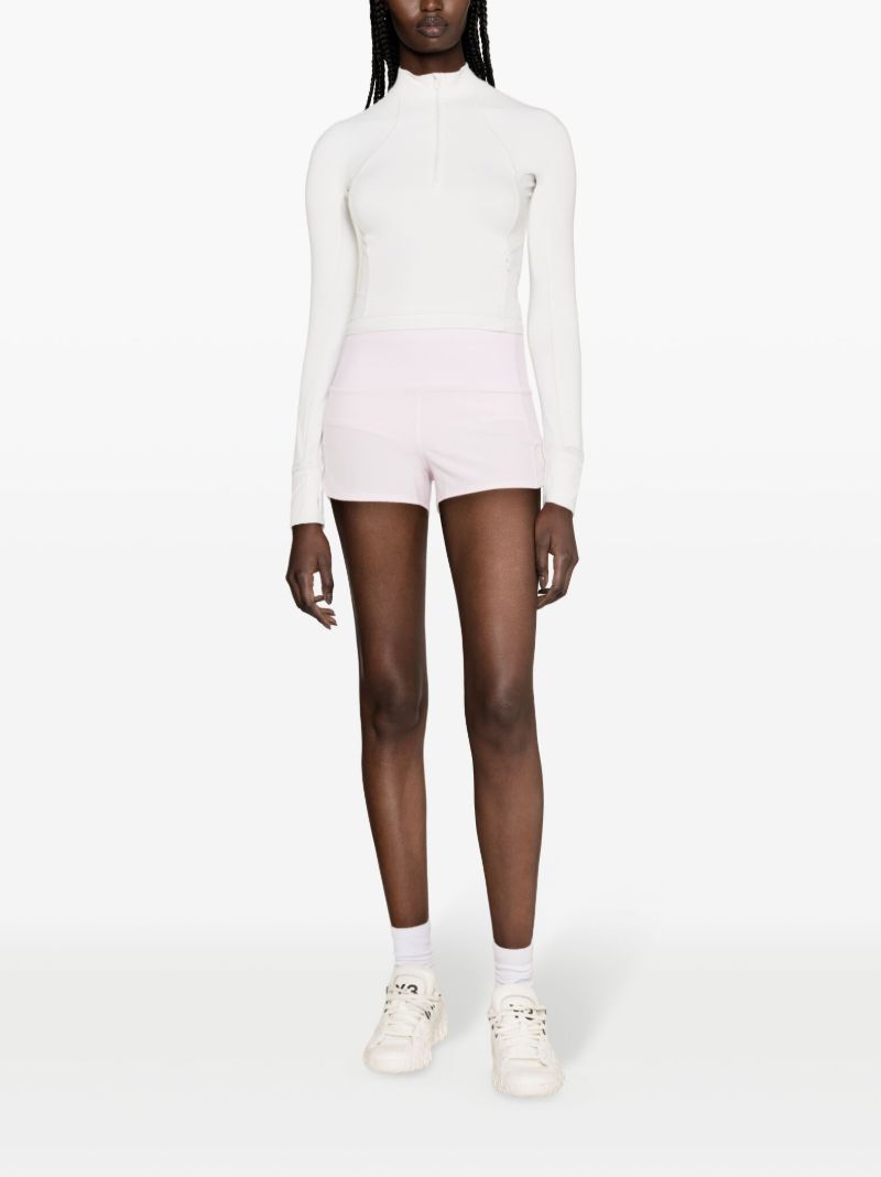 White It's Rulu Run Cropped Top