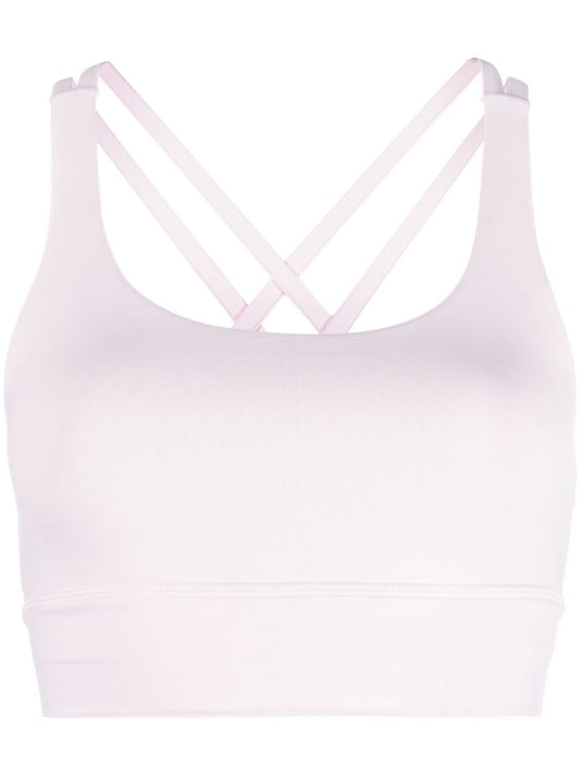 Pink Energy Longline Sports Bra